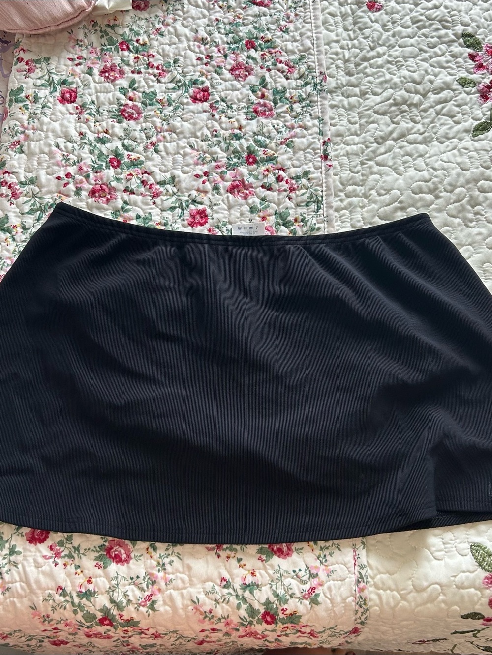 Black Women's Swim Skirt - Classic A-Line